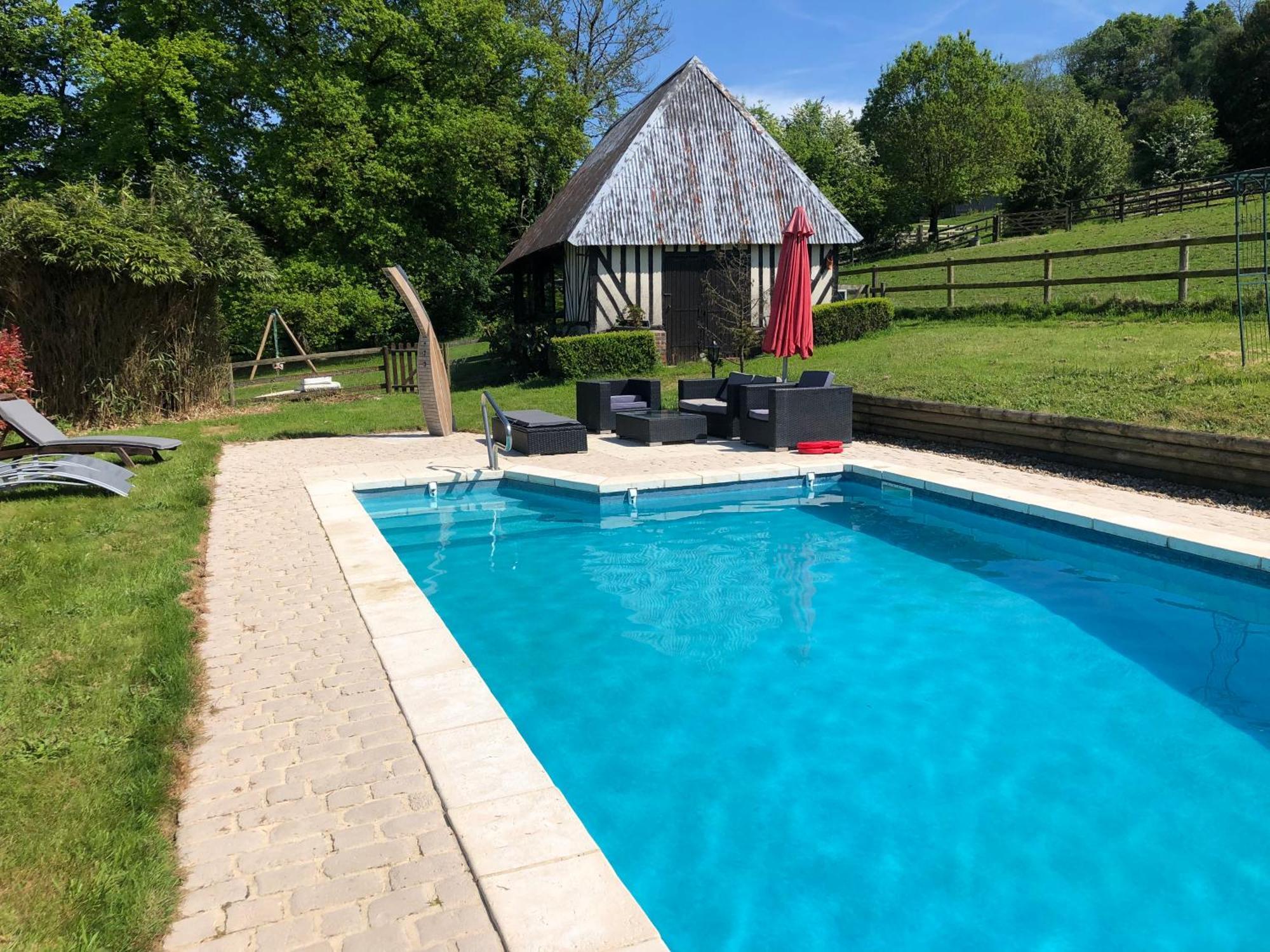 Manerbe Le Champ Des Possibles Bed & Breakfast エクステリア 写真