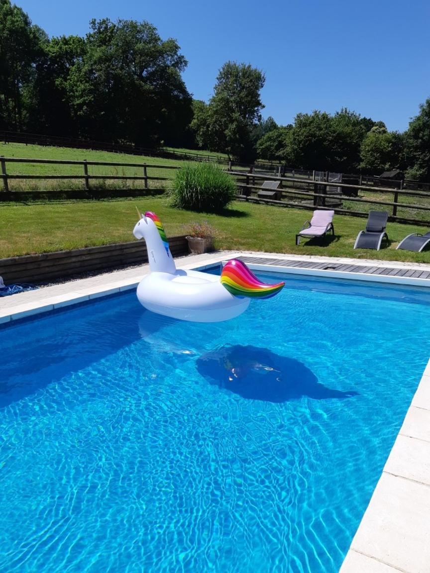 Manerbe Le Champ Des Possibles Bed & Breakfast エクステリア 写真